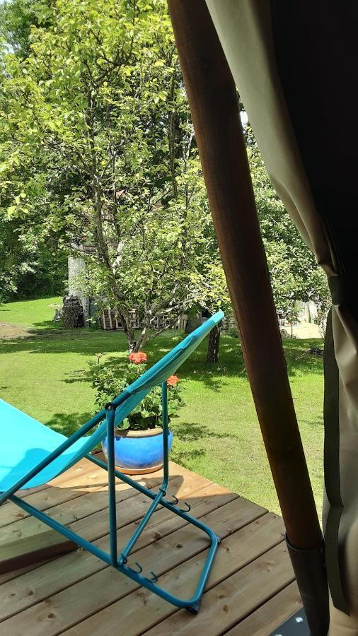 Lodge Exterieur 2 Personnes Saint-Aubin-sur-Gaillon Exterior foto