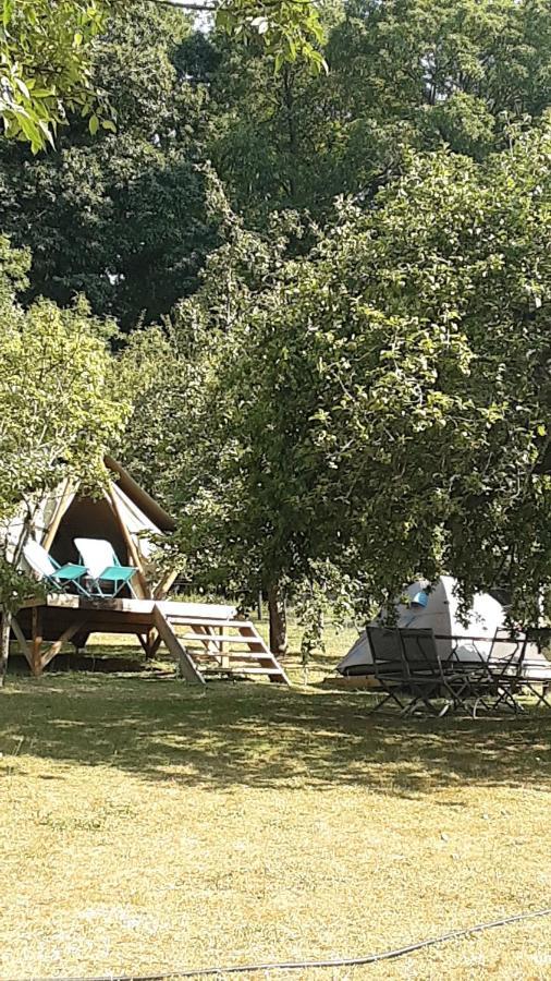 Lodge Exterieur 2 Personnes Saint-Aubin-sur-Gaillon Exterior foto